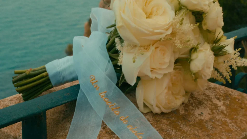 Elegant Wedding Cake with Floral Design - Tampa - Professional Wedding Photography in Tampa