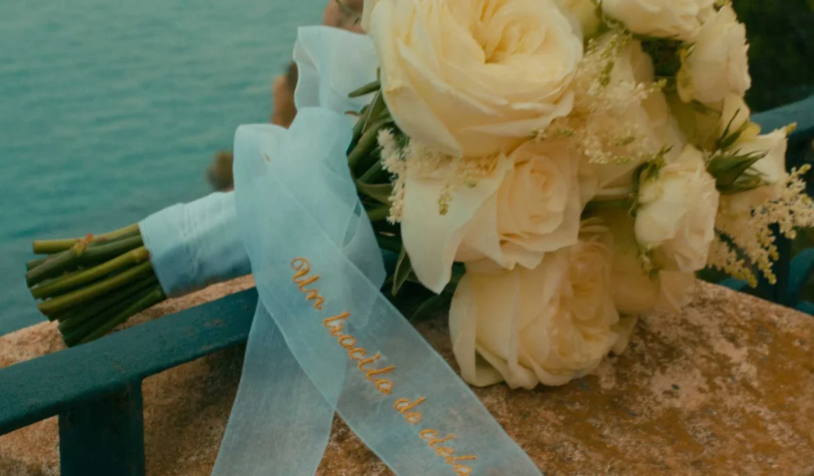 Elegant Wedding Cake with Floral Design - Tampa - Professional Wedding Photography in Tampa