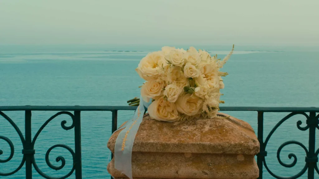 Luxury Wedding Dress Hanging by Window - Tampa - Professional Wedding Photography and Videography in Tampa